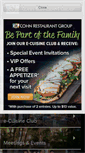 Mobile Screenshot of cohnrestaurants.com